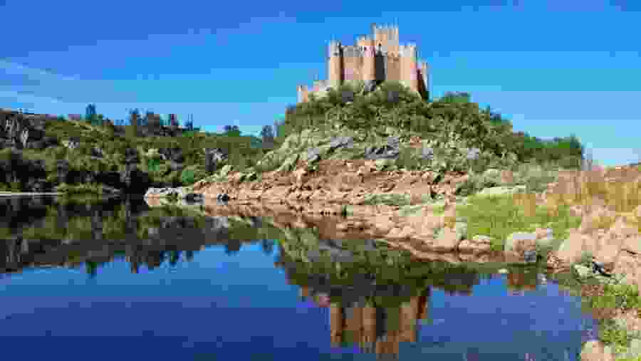 Admire Almourol Castle