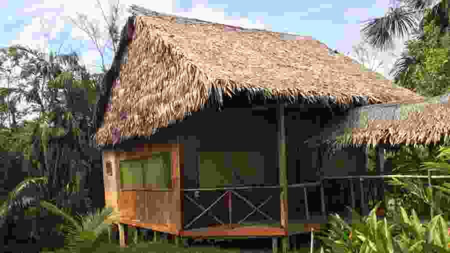 Comfortable lodging in the Jungle