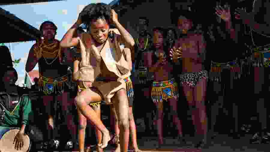 Children At The Khayelitsha Township