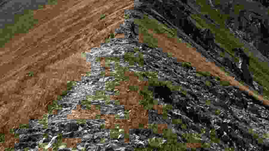 Hiking to Luboten Peak