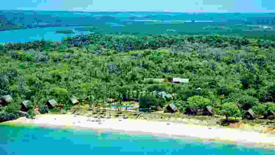sky view of Anjajavy le Logde
