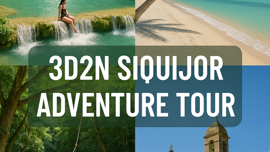 3D2N SIQUIJOR ADVENTURE TOUR