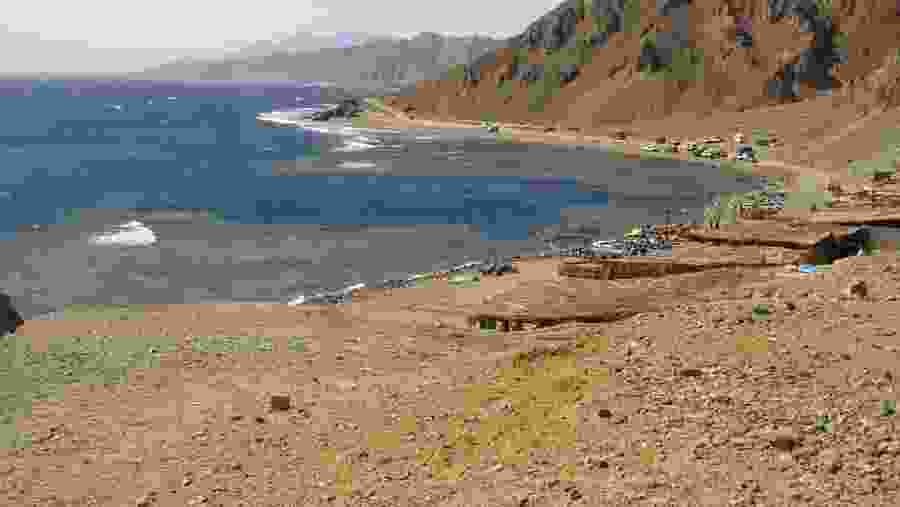 View of the Blue Sinkhole