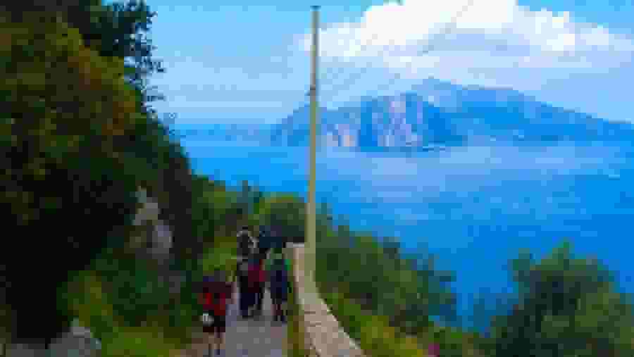 Bay of Naples in Southern Italy