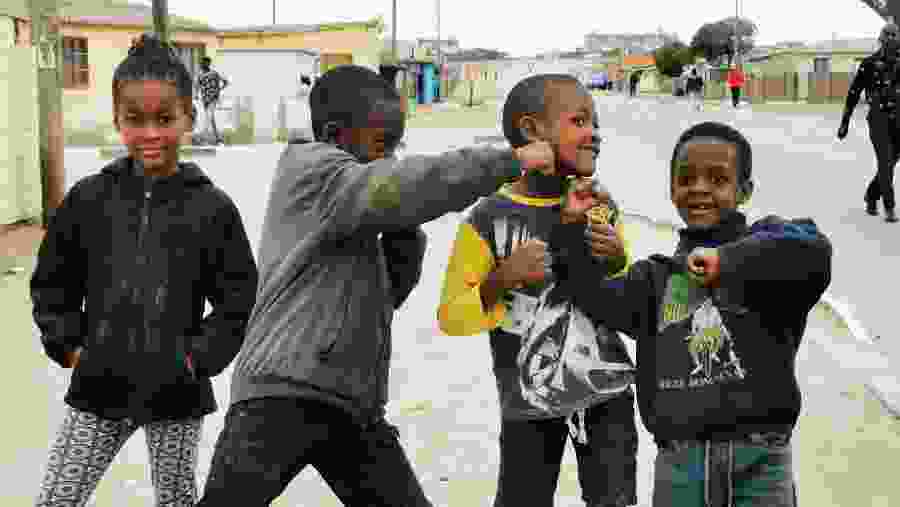 Local children in Mondesa