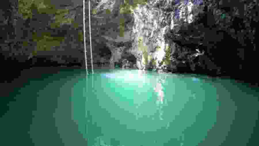 Emerald waters of the Mineral Spring