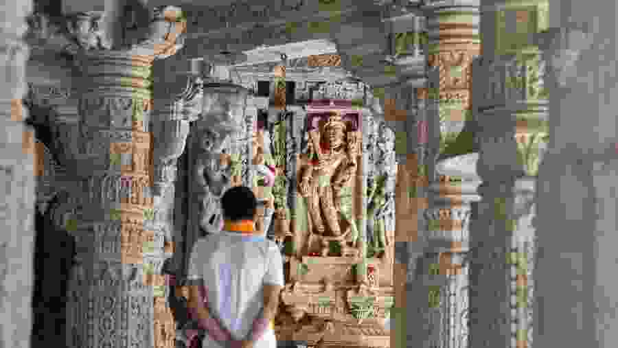 Inside Part of Ranakpur Temple