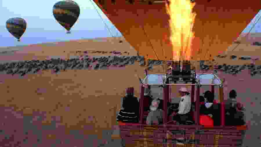 Hot Air Balloon Safari