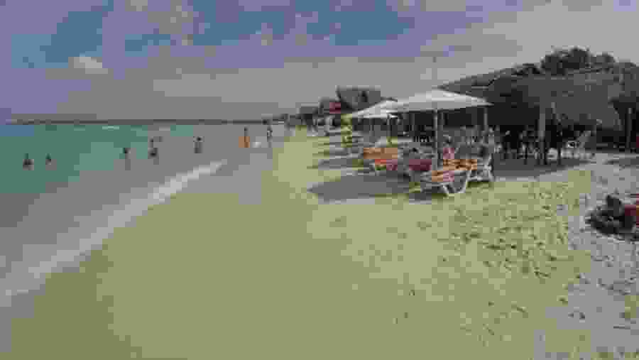 Explore Quiet beach, Colombia