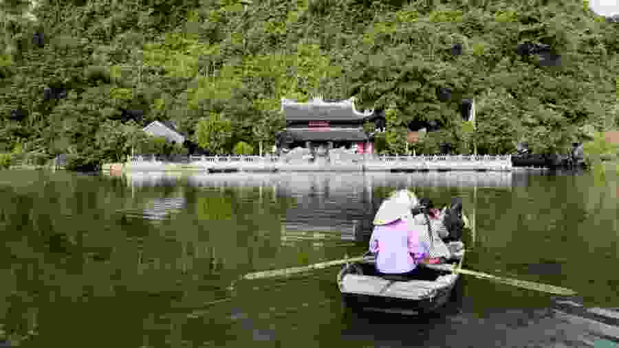 Boat Ride in Ninh Bình