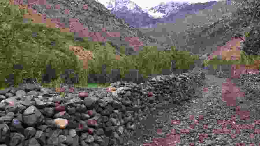 Rocky Narrow Ways of Toubkal