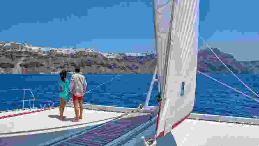 Santorini Tour On Catamaran