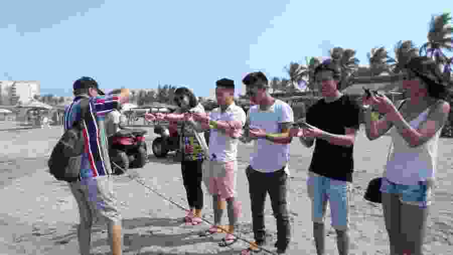 Turtle Release in Acapulco de Juarez