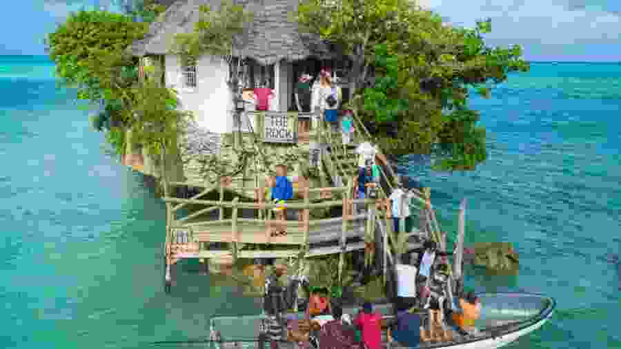 Boat Ride around the Rock Restaurant, Zanzibar