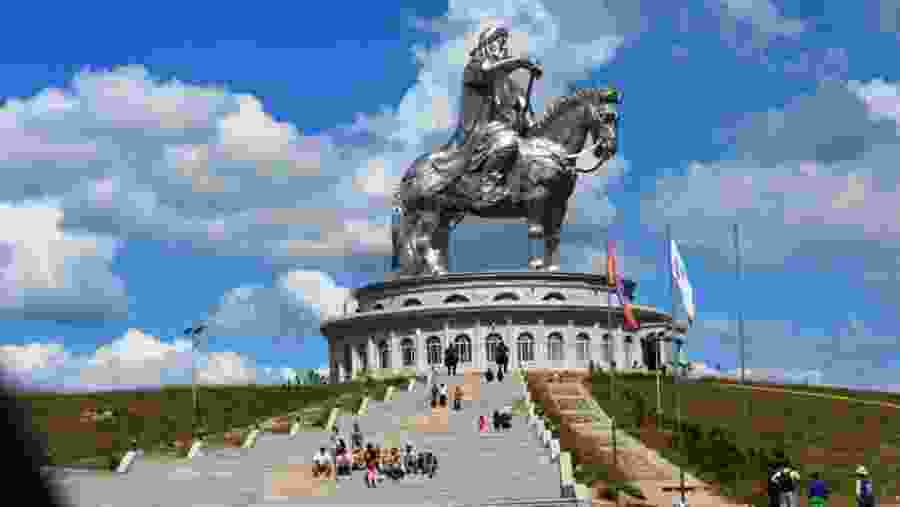 Chinggis Khan Equestrian statue