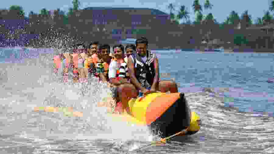 Water Tubr Riding Adventure in Bentota