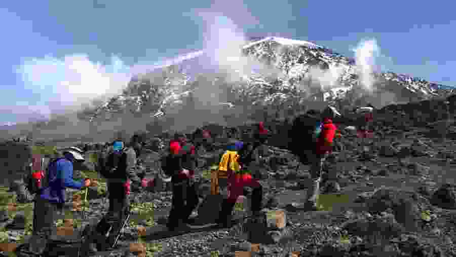 Kilimanjaro trek via Marangu route
