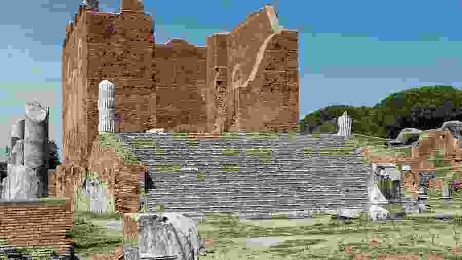 Sights in Ostia