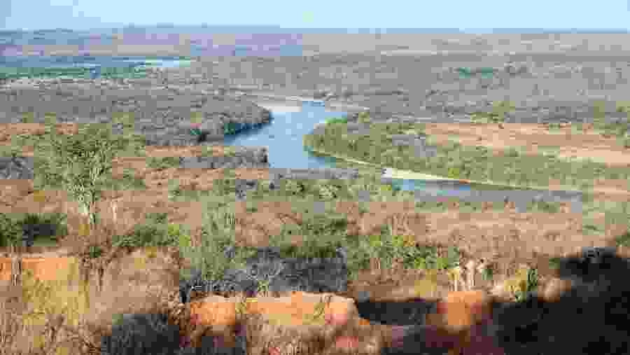 Panaromic View of  Rufiji River