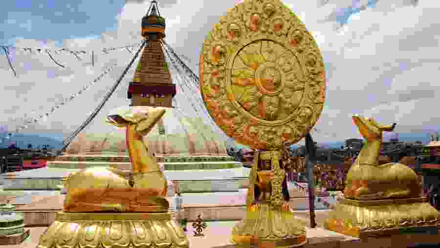 Visit Boudhanath, the largest stupa in Nepal