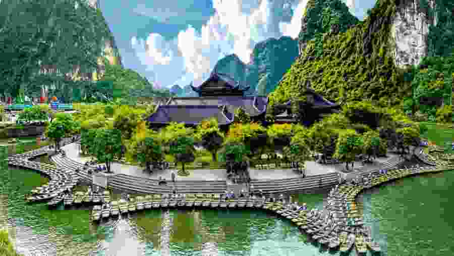 Explore the Trang An Cave Complex