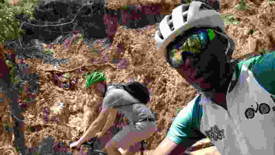 Travelers on the Congo trail