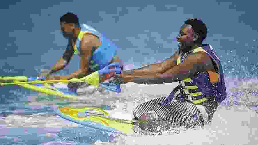 Knee Boarding In Trincomalee