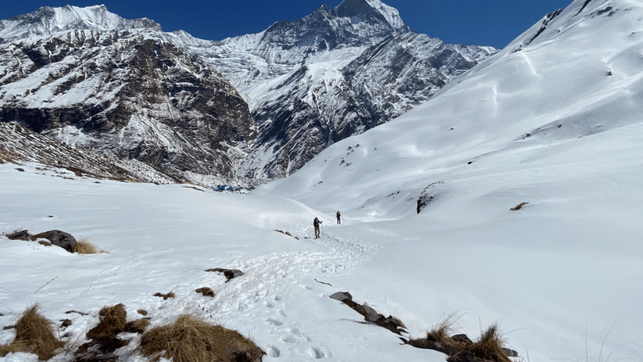 Scenic views during the trek