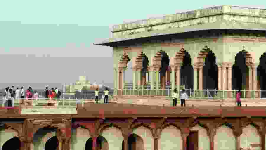 Inside Part of Agra Fort