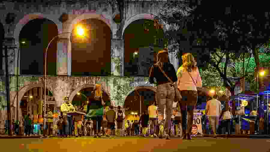 Nighlife in Lapa, Rio