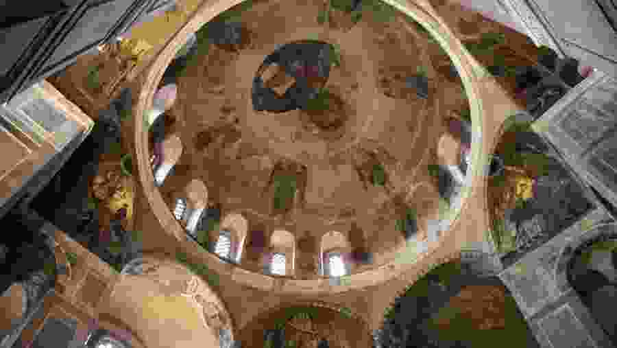 The Dome of the church of Hosios Loukas