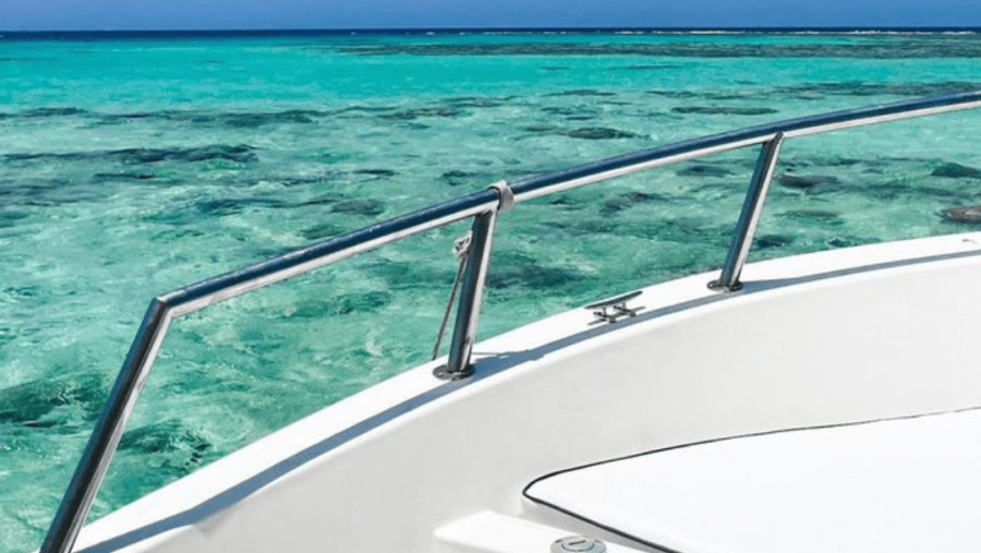 Beautiful blue water