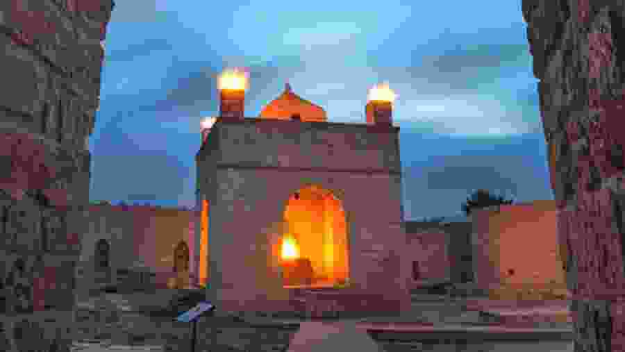 Atashgah Zoroastrian Fire Temple