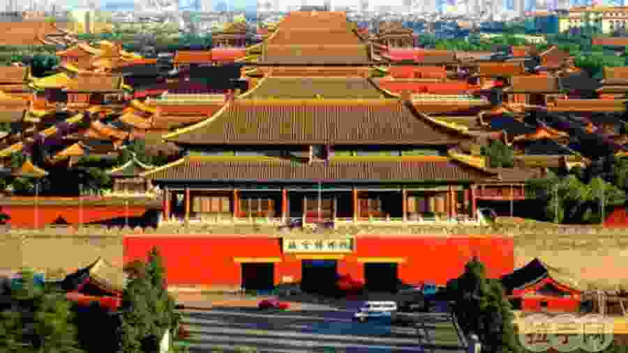 Forbidden City In Beijing, China