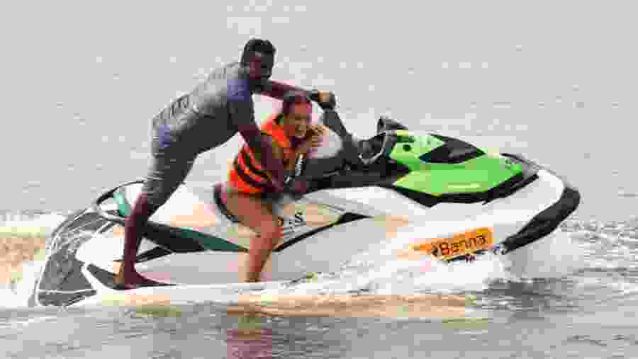 Jet Skiing In Bentota