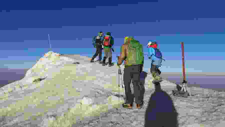 Travelers on Mount Ararat