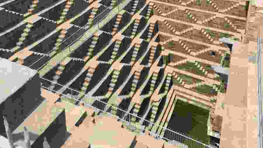 Steps in Chand Baori