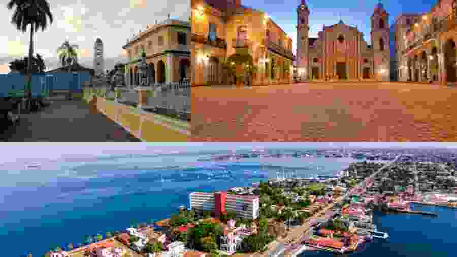 Three cities,  three World Heritage Sites by UNESCO.