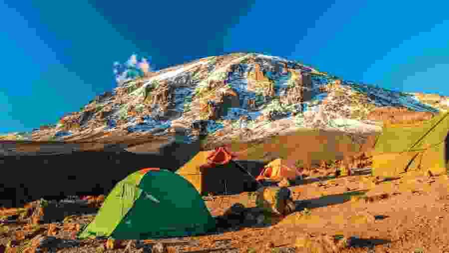 Camping at Mountain Kilimanjaro