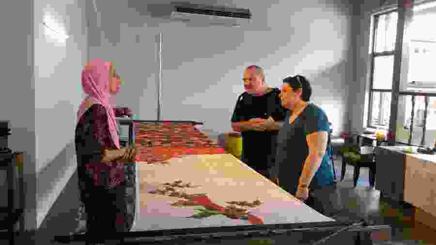 Go to a Batik Factory