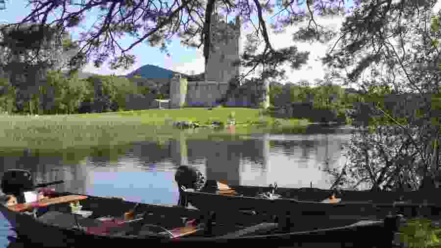 Admire the gorgeous Ross Castle