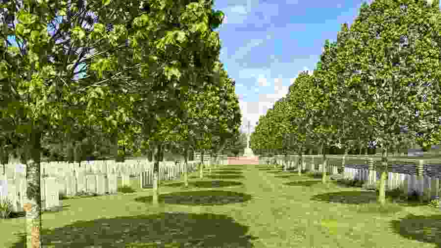 Military Cemeteries WW1