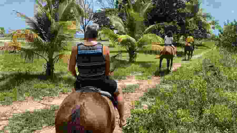 Enjoy a fun horse riding experience