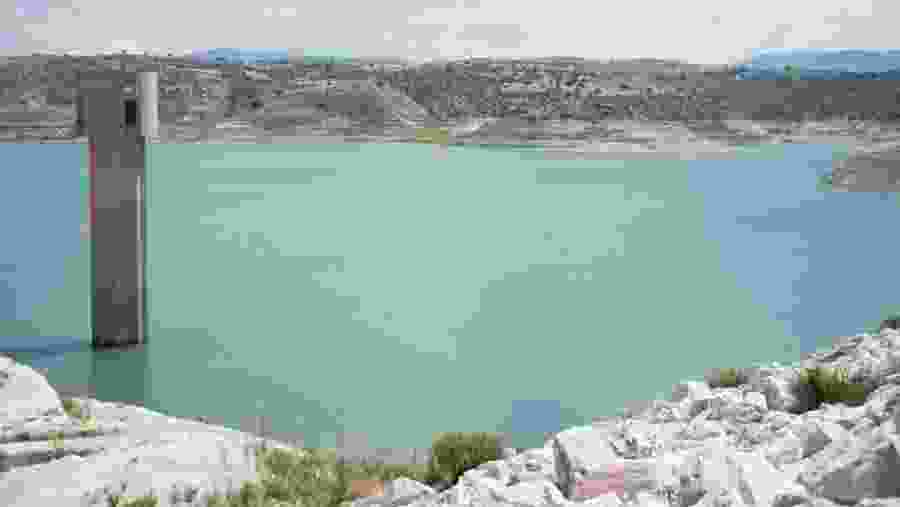 Visiting Asprogremos, the second biggest water reservoir of Cyprus