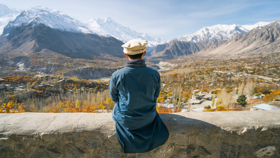 Hunza View From Baltit Fort