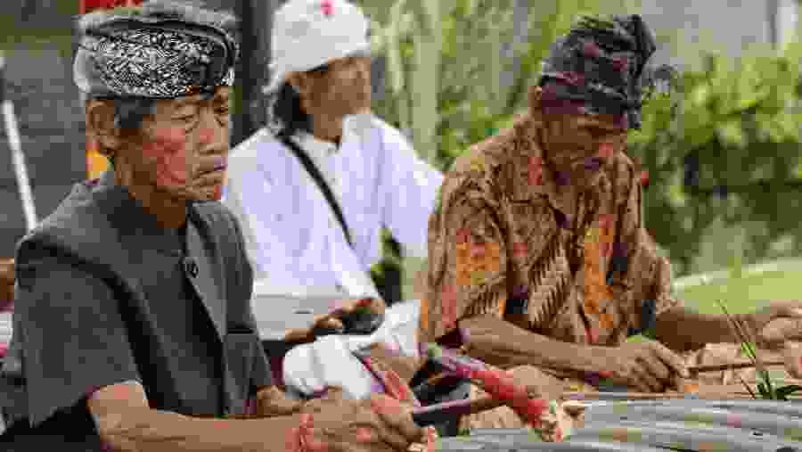 Handicrafts Being Prepared