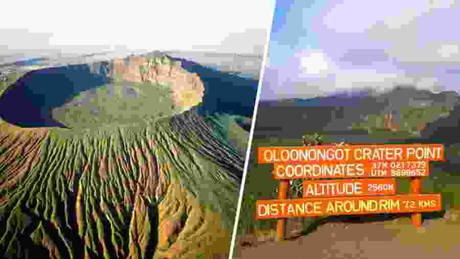 Hike Mt. Longonot and go around the crater