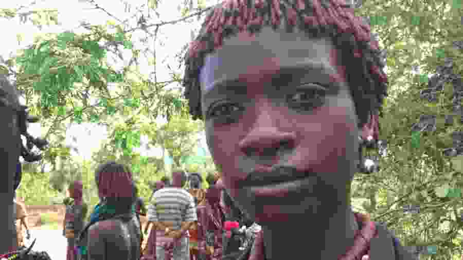 Ethiopian tribespeople