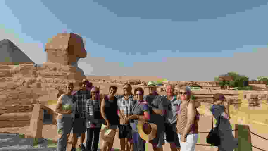 Marvel at the Sphinx