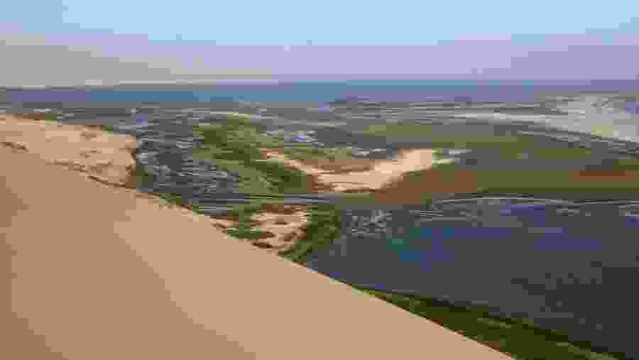 Lagune at Sandwich Harbour